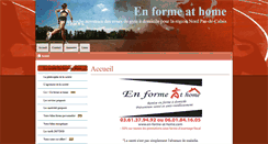 Desktop Screenshot of en-forme-at-home.com